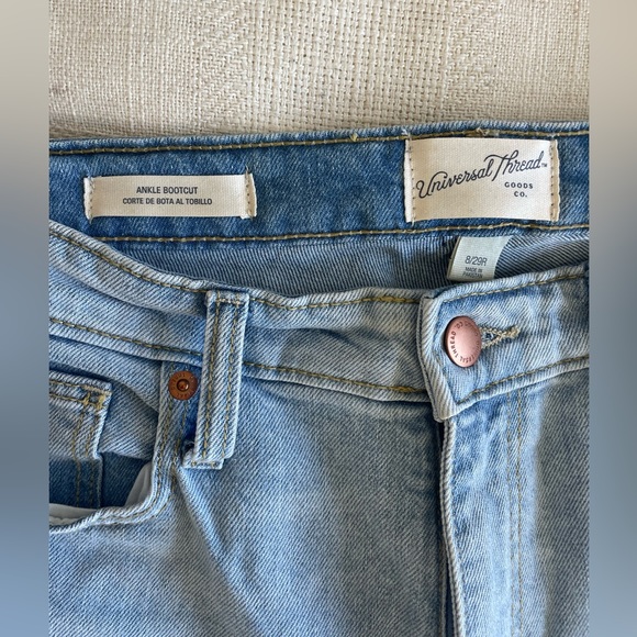 UNIVERSAL THREAD ANKLE BOOTCUT JEANS - Picture 2 of 4